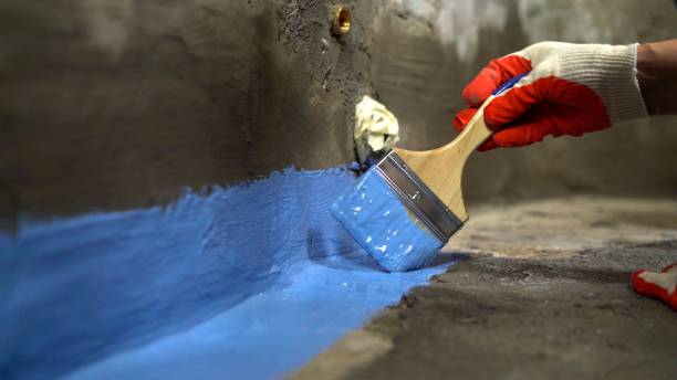 SJ Waterproofing Pros commercial waterproofing team near Lutherville Timonium, MD